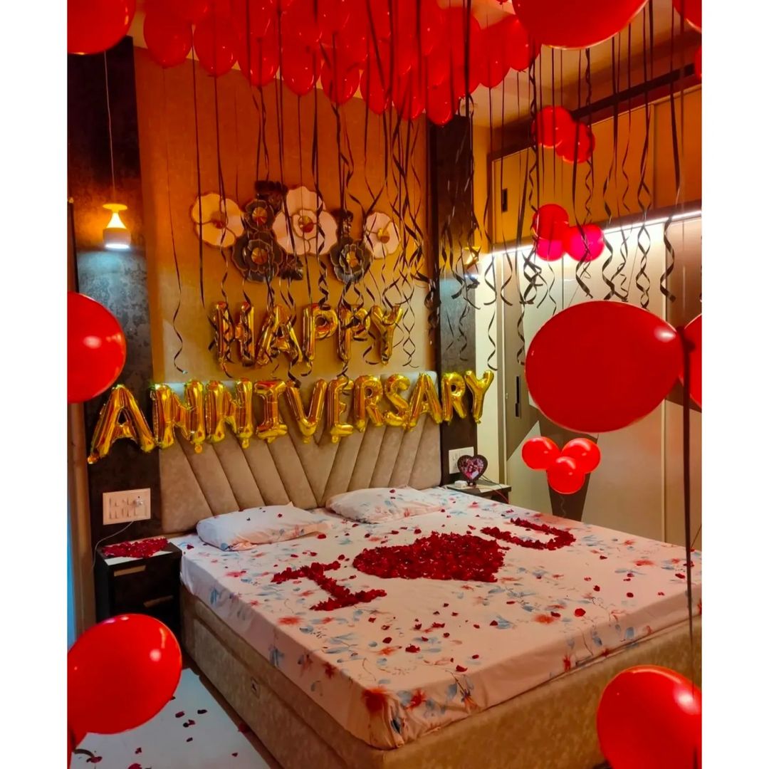 First Anniversary Room Decor